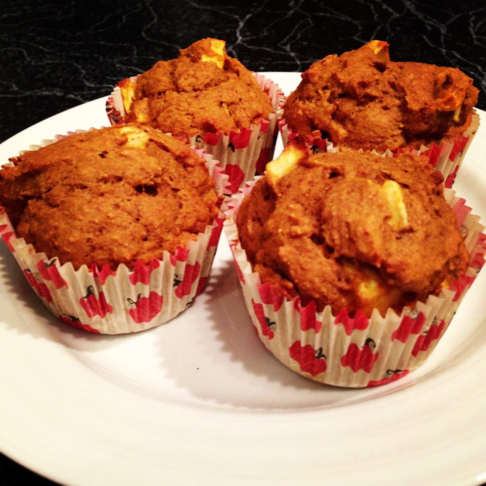 Chicago Jogger PumpkinApple muffins.