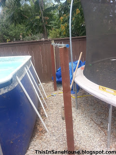 ground above pool solar reel diy pools roller thisinsanehouse insane deck holes through covers