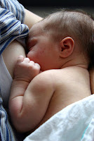 nursing infant
