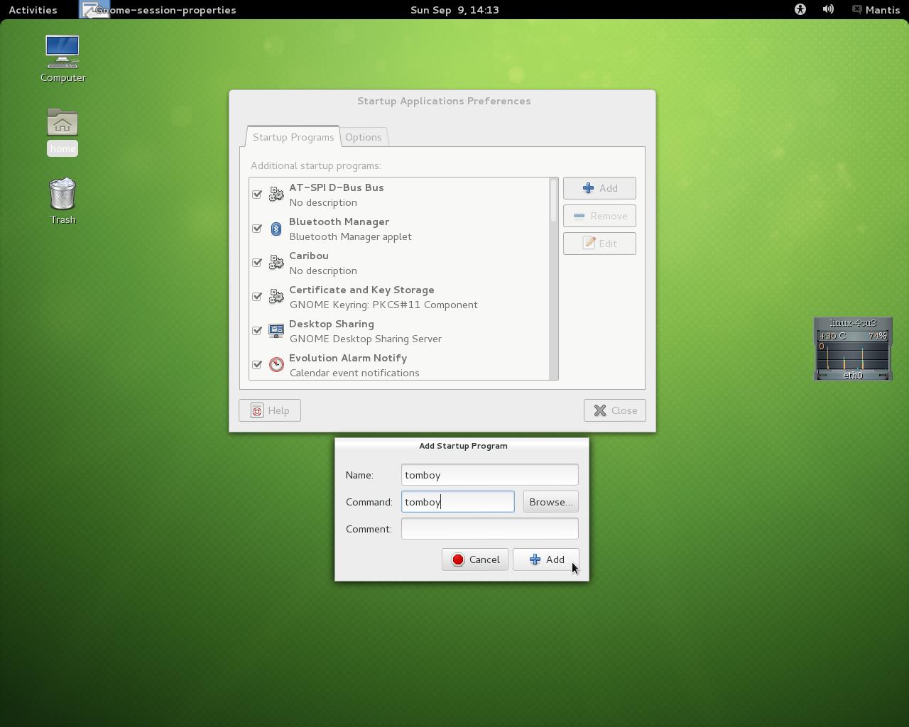 Gnome Opensuse