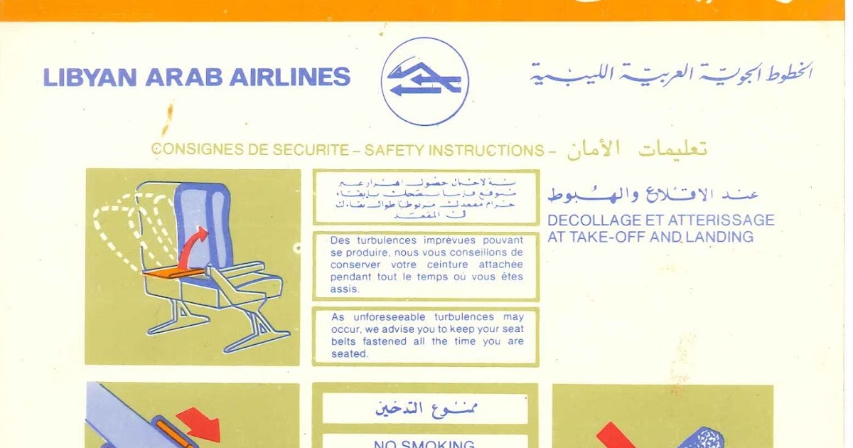 Airline Treasures Libyan Arab Airlines