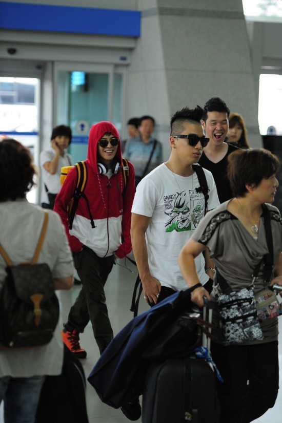 [Pics] BB en el aeropuerto de Incheon Bigbang+incheon+airport
