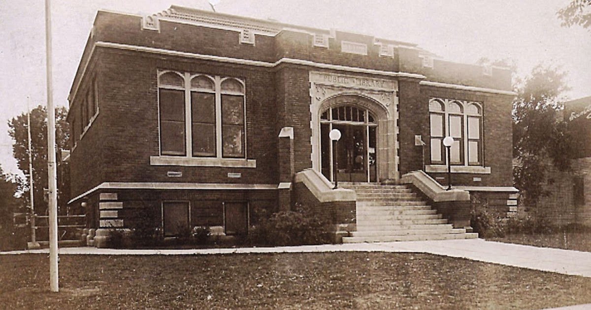 Library Postcards Public Library, Belmond, Iowa