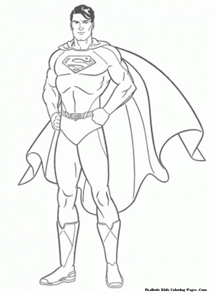 891 Unicorn Superman Man Of Steel Coloring Pages with Animal character