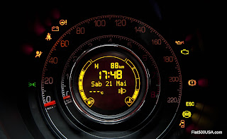 Fiat 500 Sport Instrument Panel