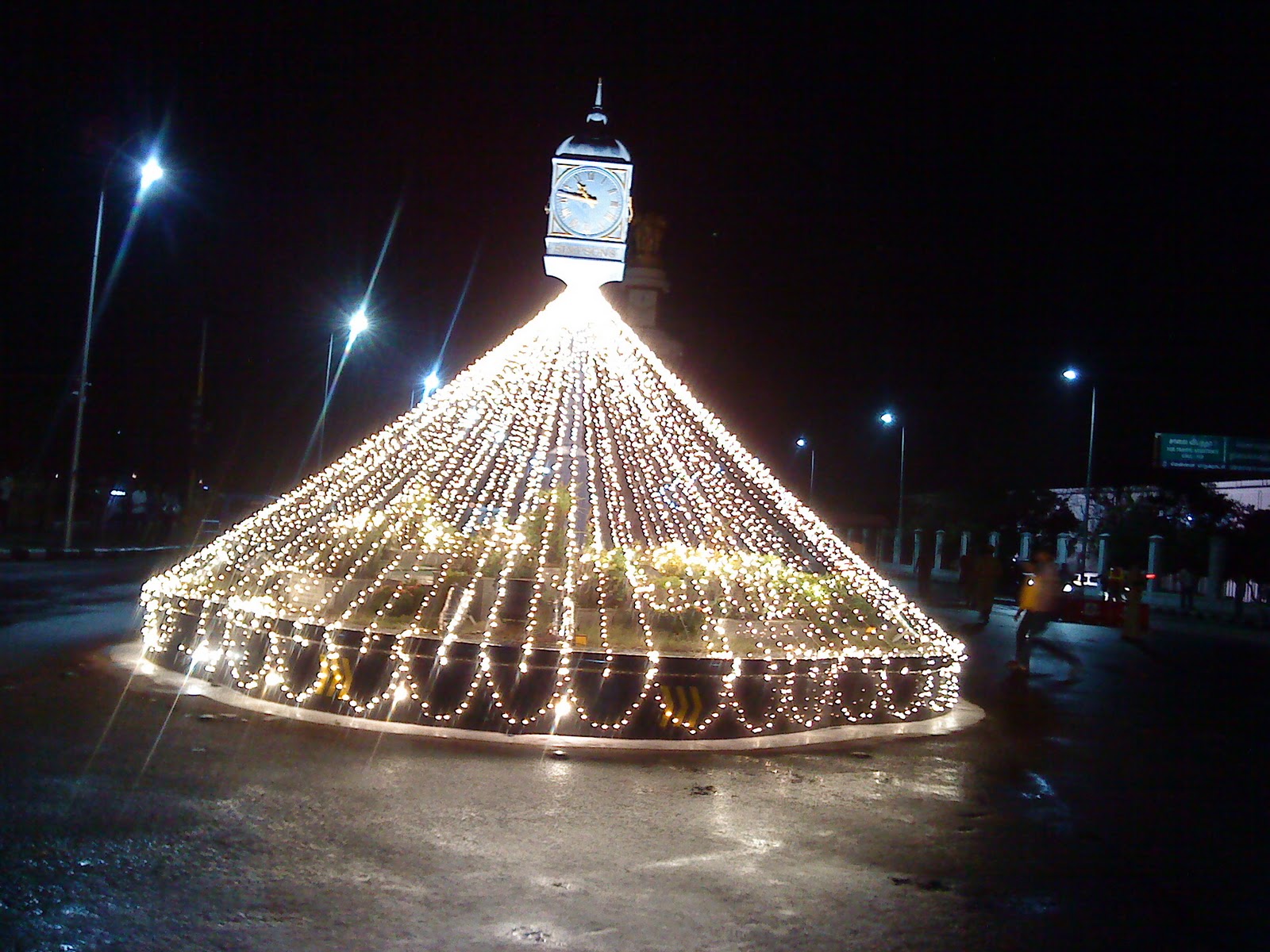Prem's Photography Chennai Marina Time Piece on the Eve of New Year