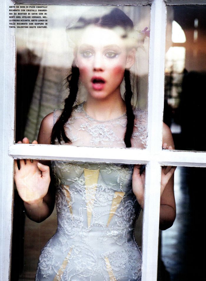 fashion,editorial,deer,ellen von unwerth