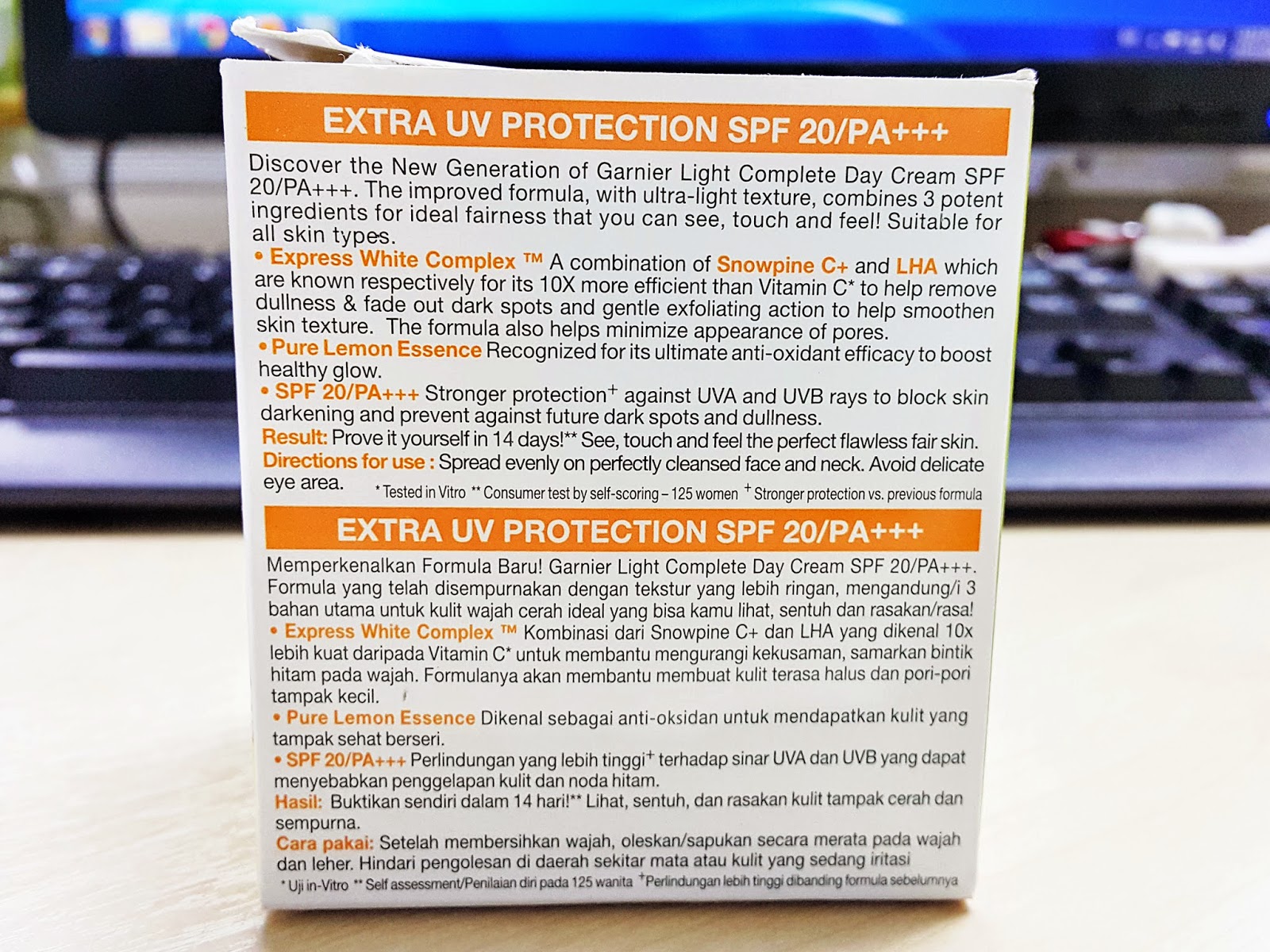 [Review] Garnier Light Complete MultiAction Whitening Cream Just An