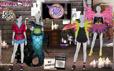 Monster High Freaky Fusion Stardoll Store
