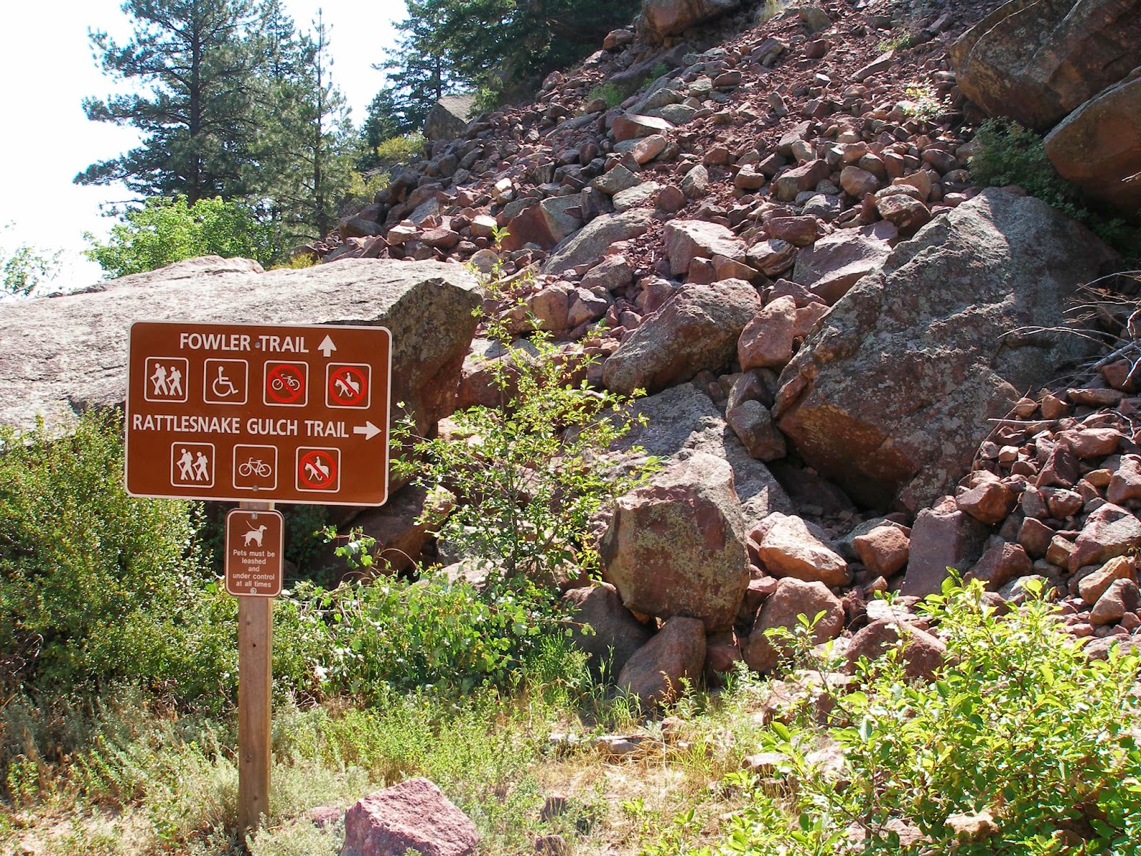 Go Hike Colorado Rattlesnake Gulch Trail, Eldorado Canyon State Park