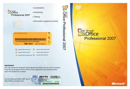 Keys For Microsoft Office 2007
