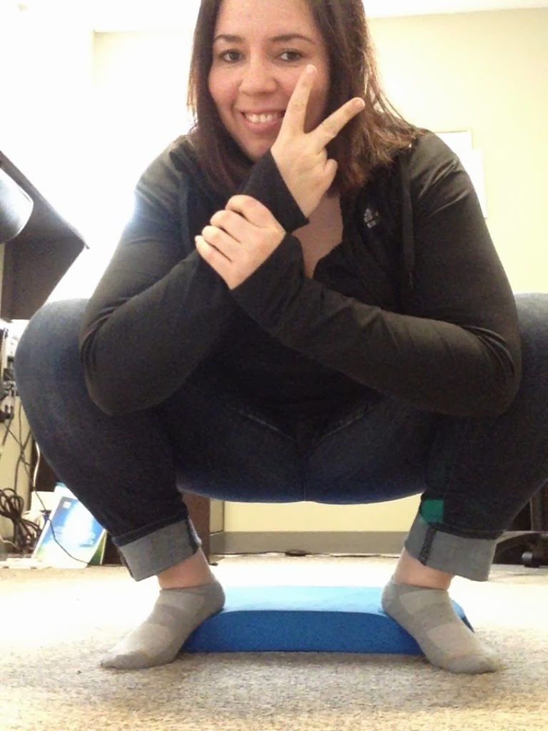 Nikki's Journey CrossFit and Beyond day 2/30 resting squat challenge