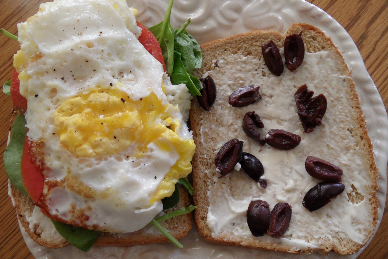 to My Suburban Chicken Blog EGG AND OLIVE SANDWICH