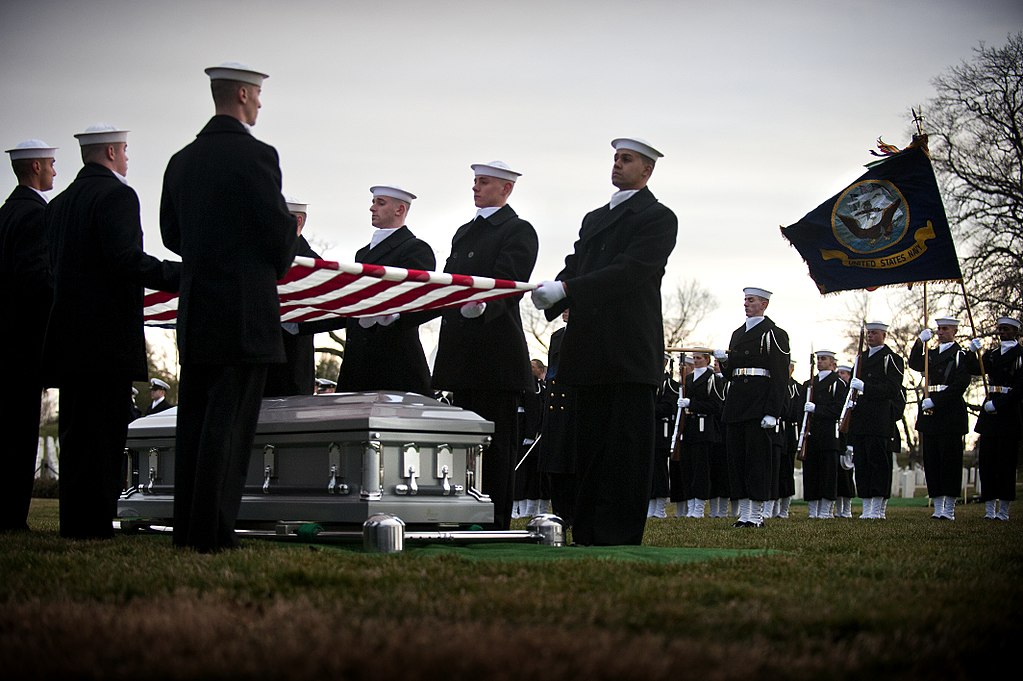 Funeral of the Unknowns of the USS Monitor at Arlington National Cemetery (March 8, 2013) ~