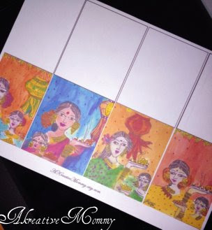 Handmade Greeting Cards For Diwali Youtube