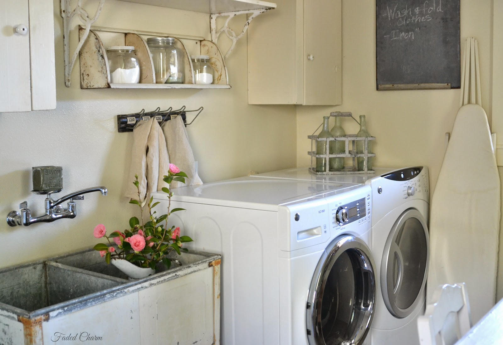Faded Charm Laundry Room Essentials