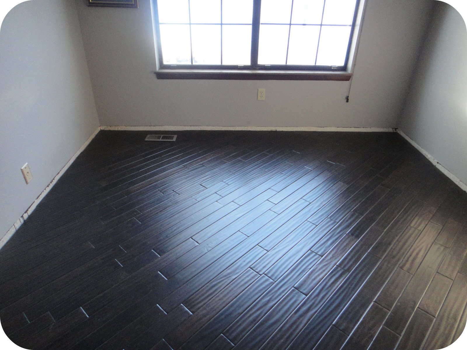The Ambitious Procrastinator Diagonal Hardwood Flooring Part Ii