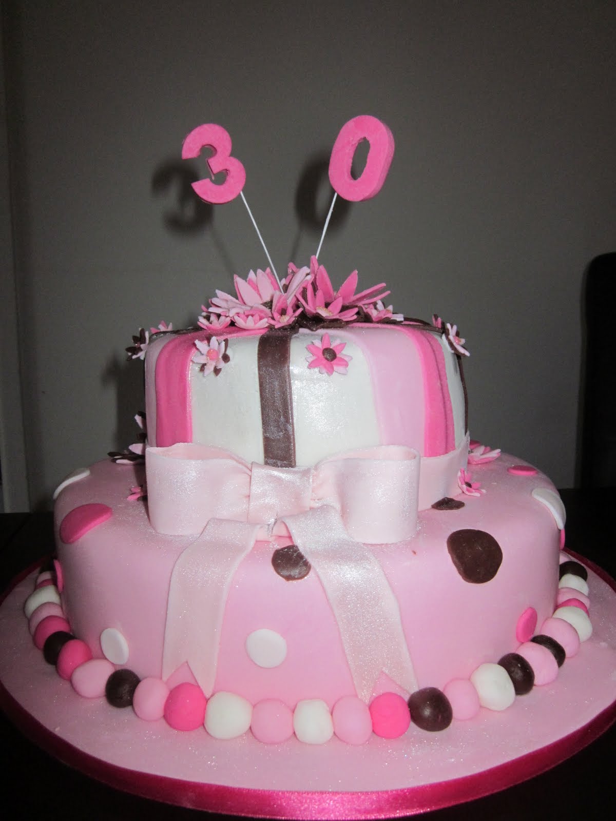 30th birthday cake cakes female females deb cupcakes chocolate