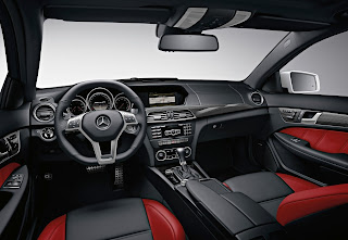 Mercedes Benz C63 images black interior