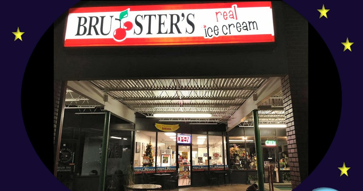 bruster ice cream near me