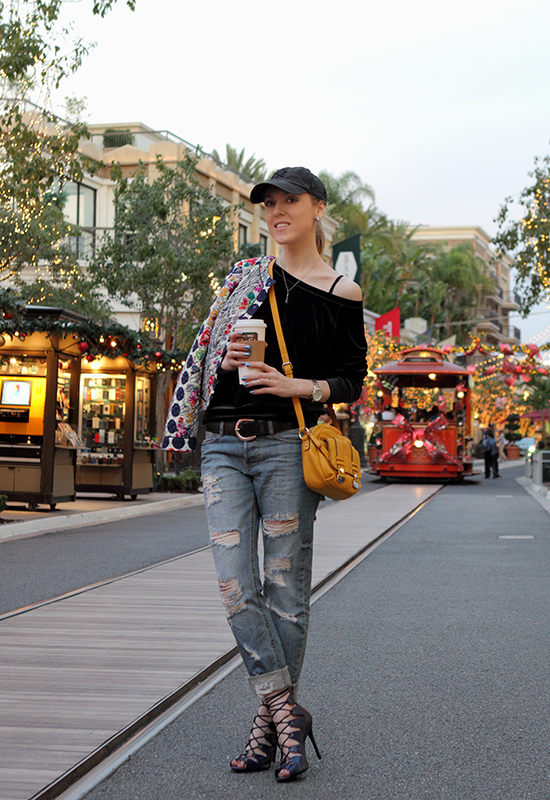 THE WIND OF INSPIRATION: Ripped Boyfriend Jeans And High Heels Mix