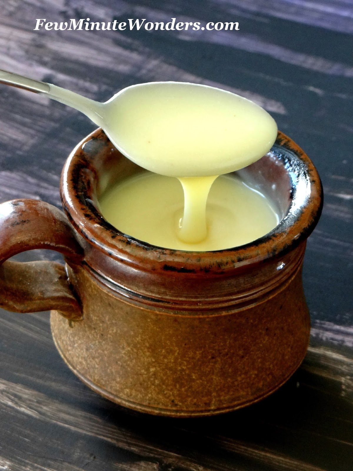 Home Made Condensed Milk In 5 Minutes Few Minute Wonders