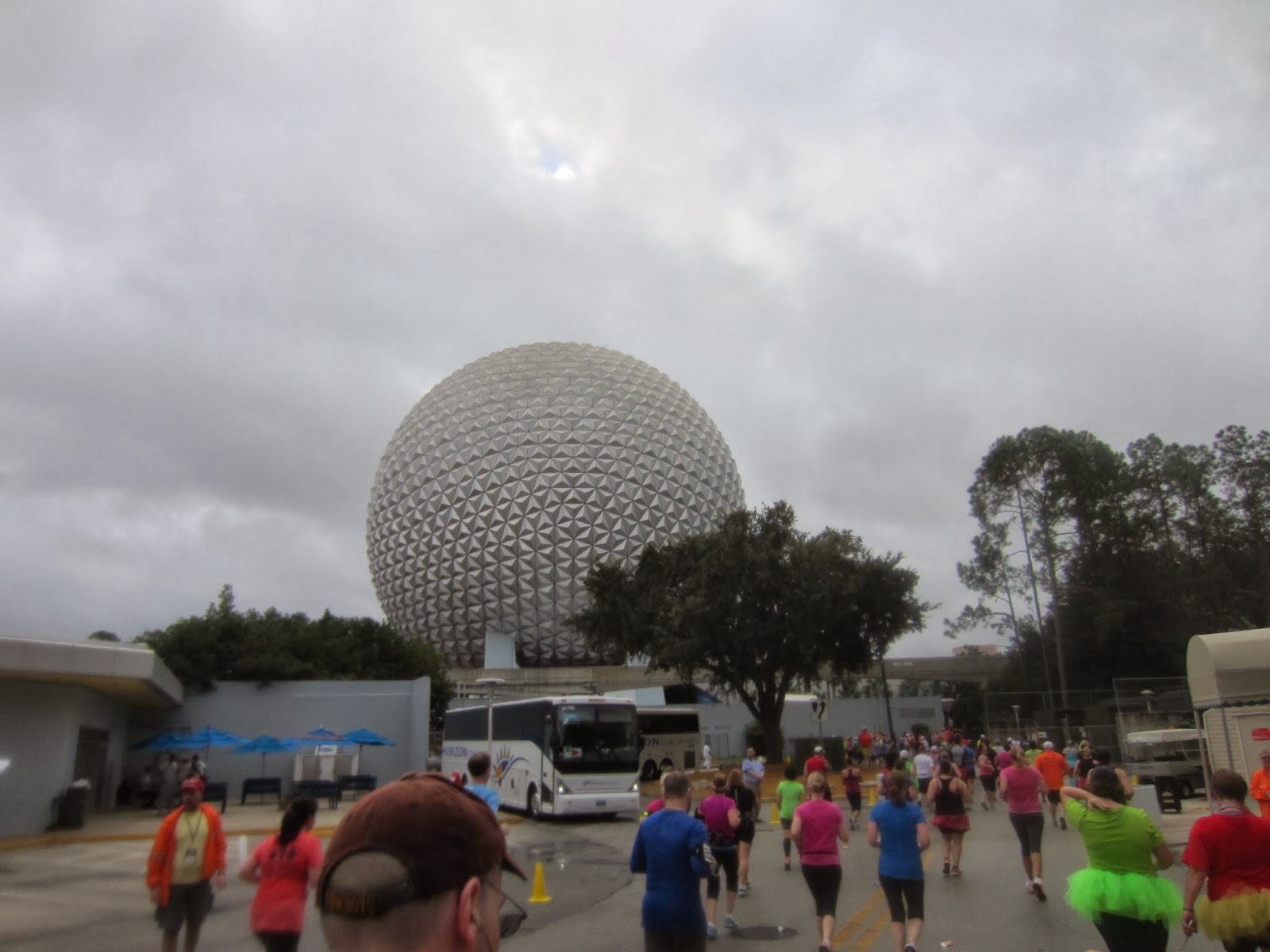 Running into EPCOT