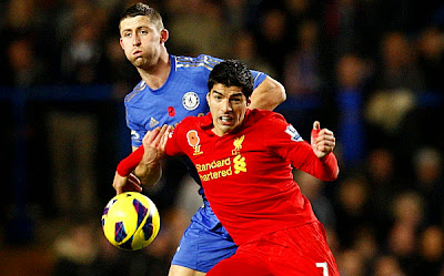 Chelsea vs Liverpool en Vivo - Luis Suárez