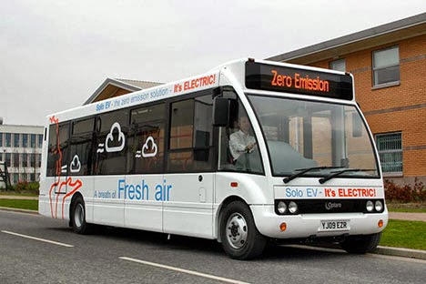 De Optare Solo EV, de Britse elektrische bus die ook in Utrecht gaat rijden.