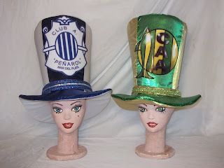 Gorro o Sombrero, Galera de tela de fútbol de Peñaol y Aldosivi
