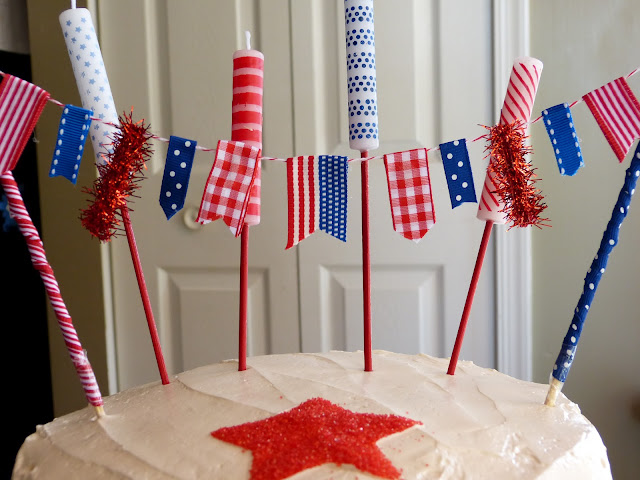 the homespun heart: Patriotic Cake!