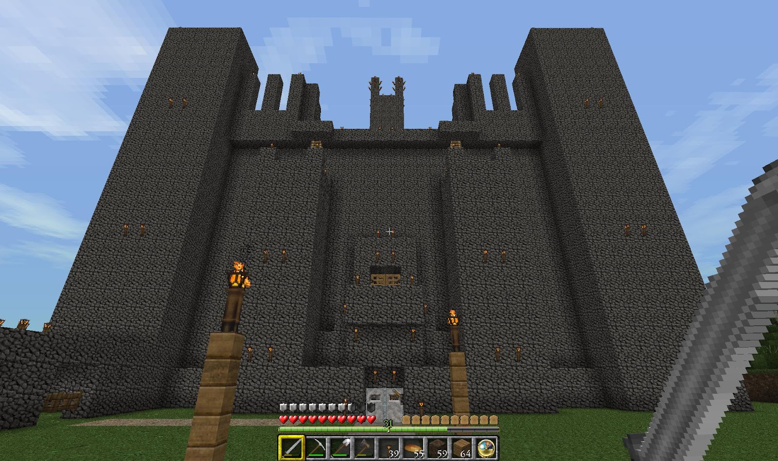The Minecraft Castle Gigantic Mincraft Fortress