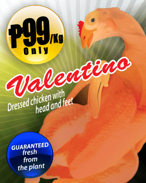 Dressed chicken