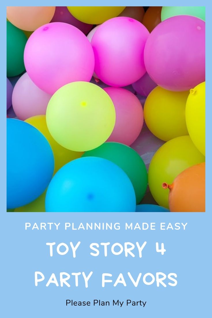Toy Story 4 Party Favors