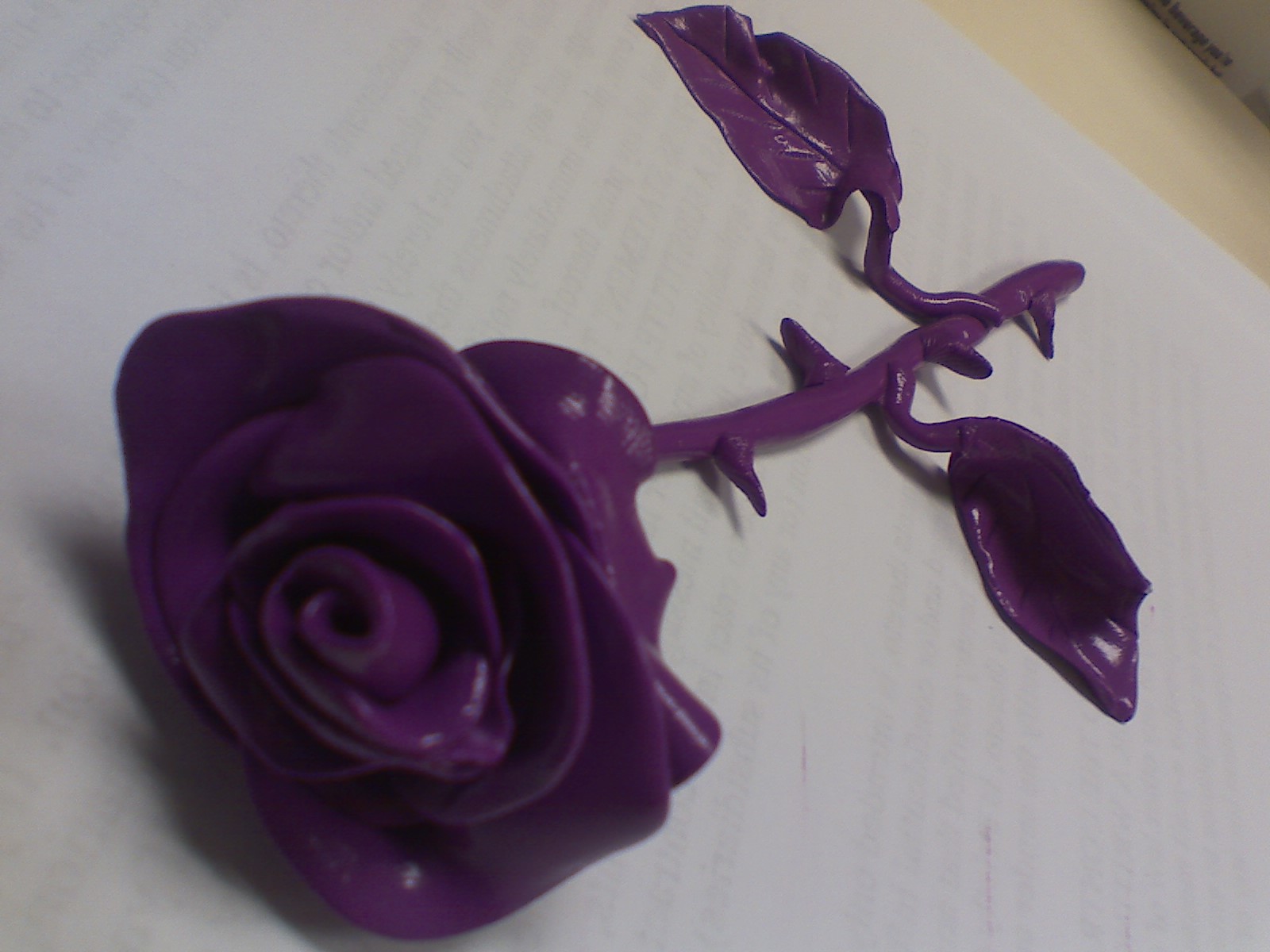 Esqueda Ink Silly Putty "sculptures"