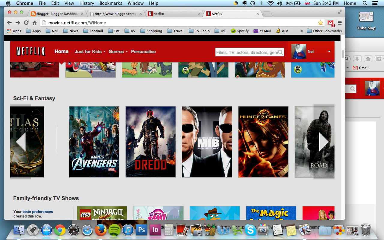 Virgin Media TV: September 2013
