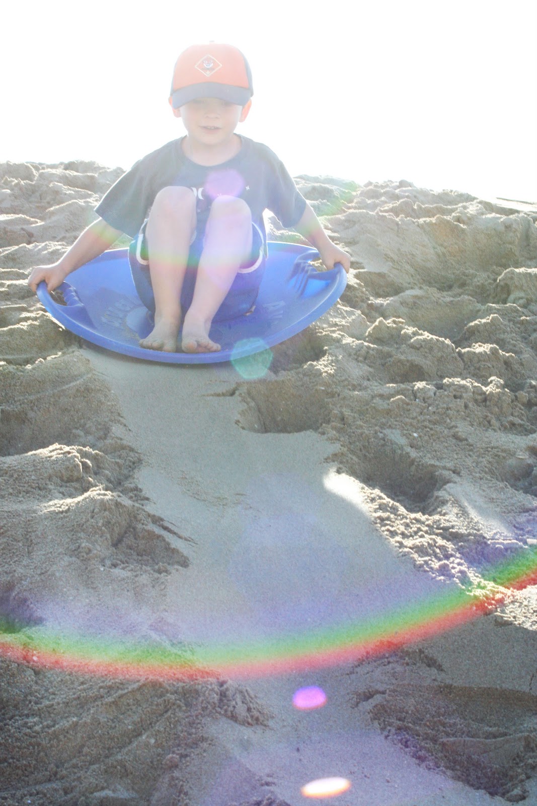 Lilly and the brothers Winter Sunshine SeriesSand Sledding