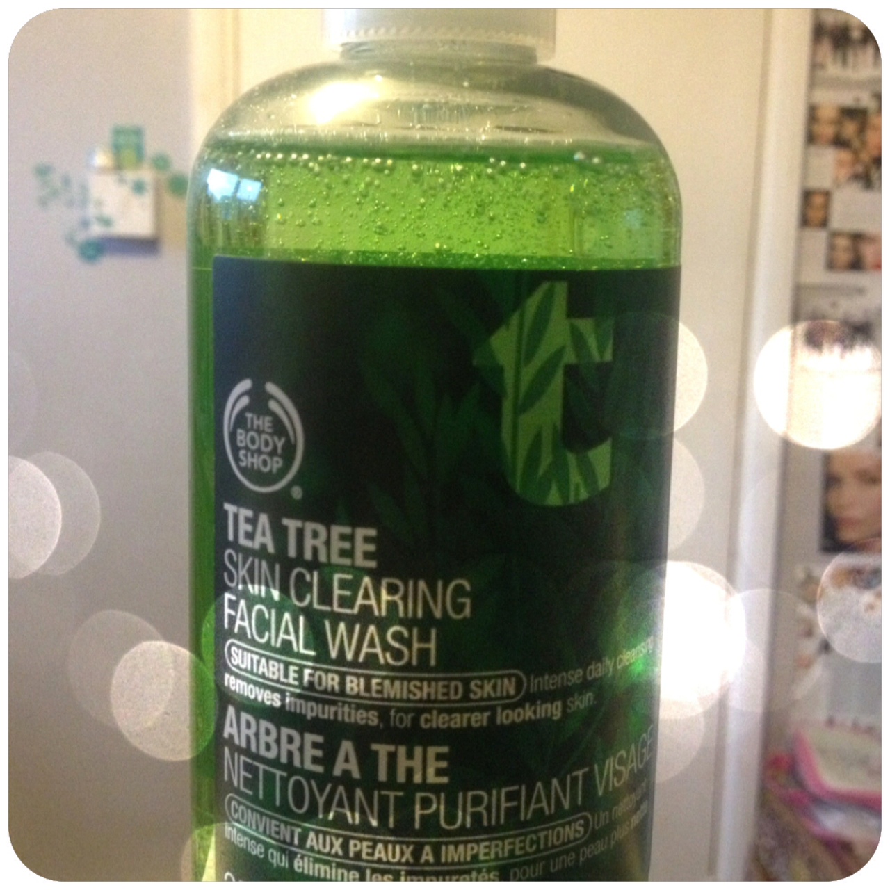 Lilac & Lipsticks The Body Shop's Tea tree skin clearing facial wash