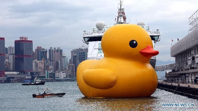 pato de goma más grande del mundo Taiwan