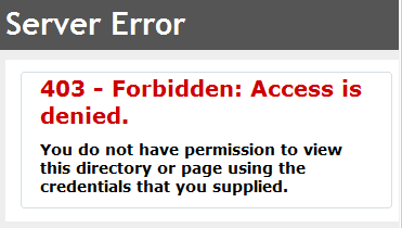 403 forbidden error 403 forbidden error