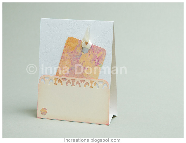 Inna's Creations Tent cards with quilling