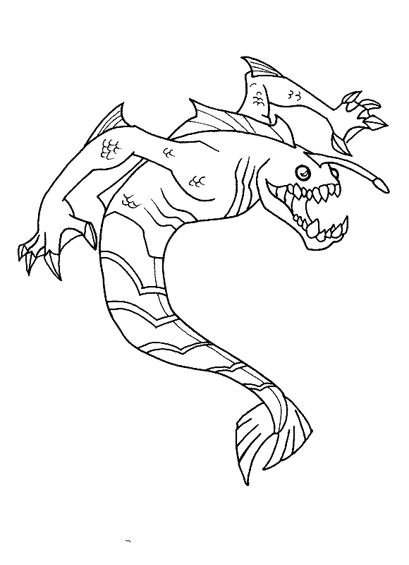 Ben 10 Omniverse Coloring Pages