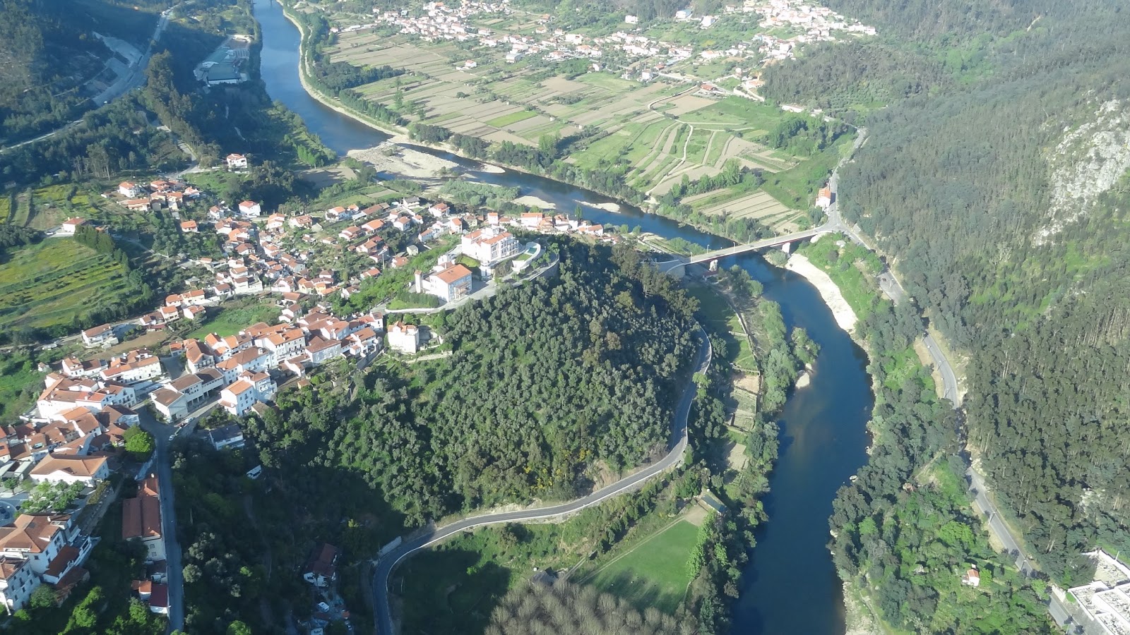 A Terceira Dimensão Fotografia Aérea Penacova