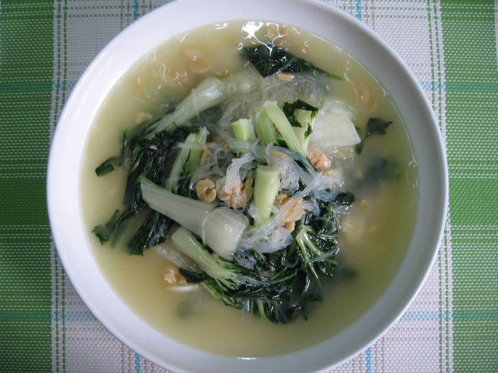 Sumptuous Flavours StirFried Bok Choy With Glass Noodle 小白菜炒粉丝