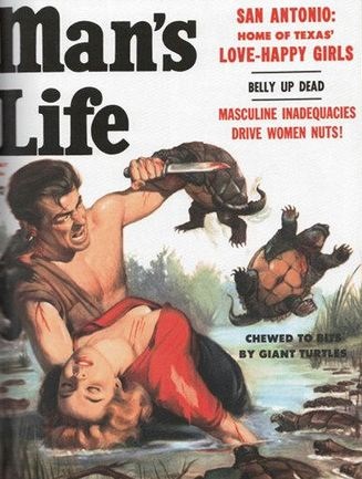 SEARCH AND BUY THIS PRODUCT What men think of womens' fashion: Vintage Men’s Magazine
