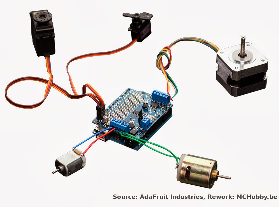 Motor Shield v2 une petite revolution technique pour vos Arduino