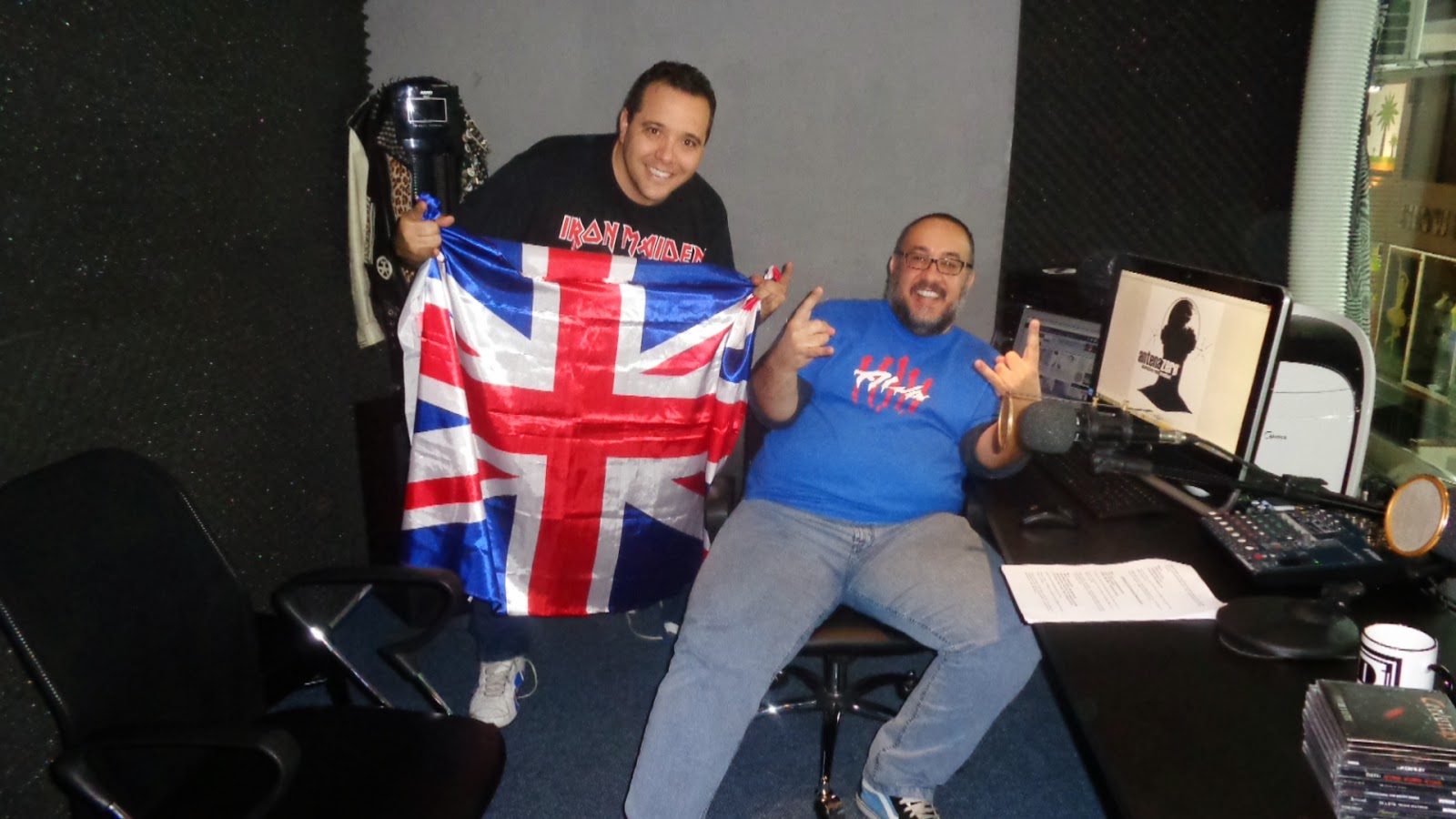 Antena Zero programa especial dedicado ao Iron Maiden