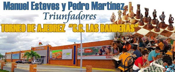 Manuel Esteves y Pedro Martínez triunfadores en “COPA CC LAS BANDERAS”. Manuel Esteves y Pedro Martínez triunfadores en “COPA CC LAS BANDERAS”.