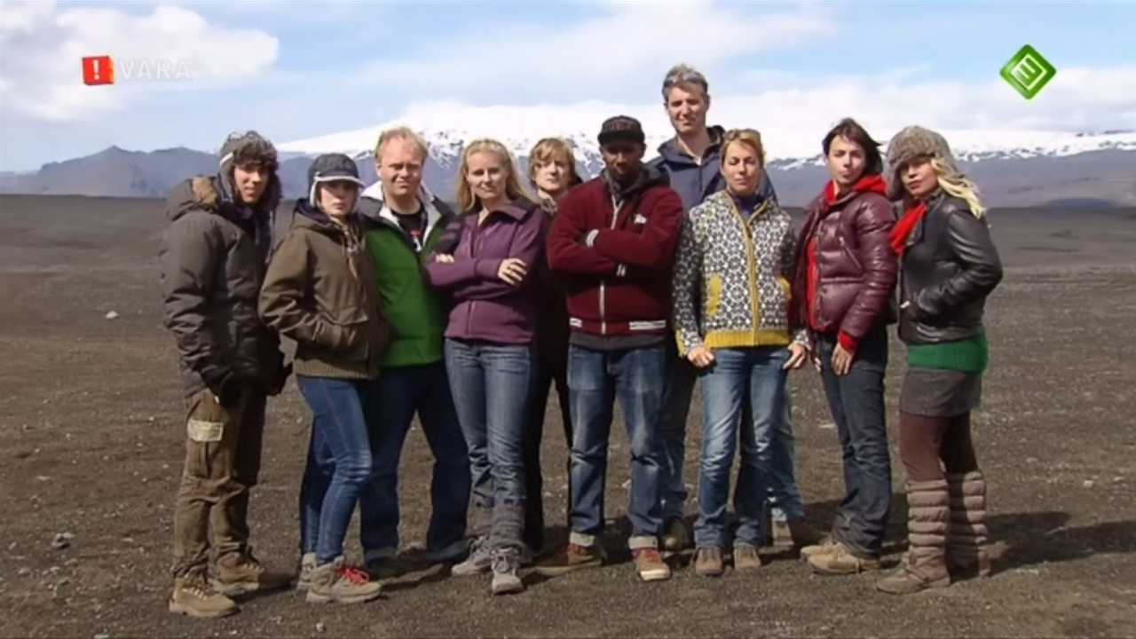 Liesbeth Staats: Art Rooijakkers presentator Wie is de Mol 2012 met Liesbeth Staats