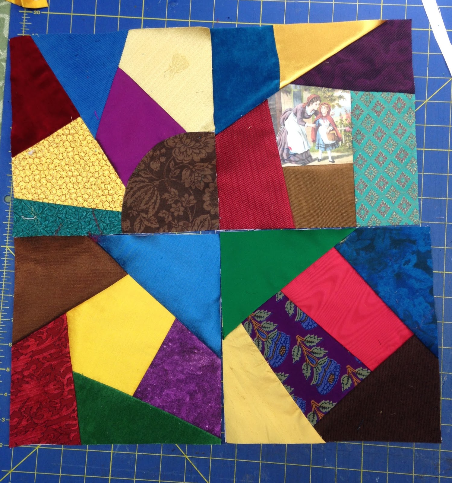 Telling Stories Through the Needle's Eye Crazy Quilting—Start to Finish